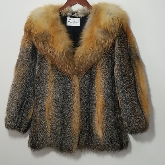Harper Jackets & Blazers - Fox Fur Coat